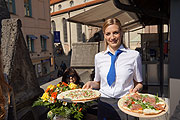 Flammkuchen in großer Auswahl (©Bild: Martin Schmitz)